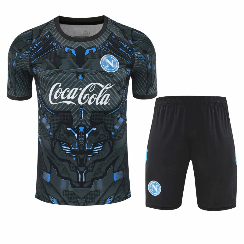 25-26 season S.S.C. Napoli Training clothes suit Short sleeve - Fan version