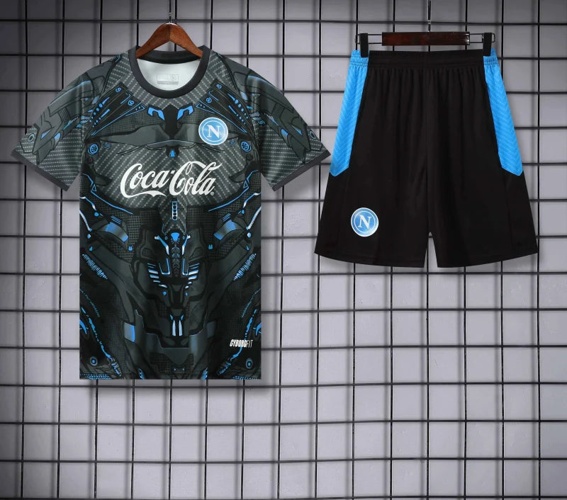 25-26 season S.S.C. Napoli Training clothes suit Short sleeve - Fan version