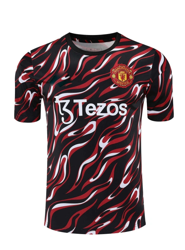 25-26 season Manchester United F.C. Training clothes suit Short sleeve - Fan version