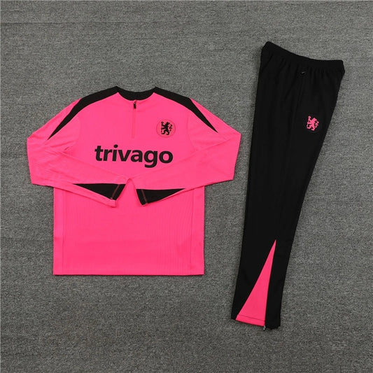 24-25 Chelsea F.C. Pink Training suit set - Player version