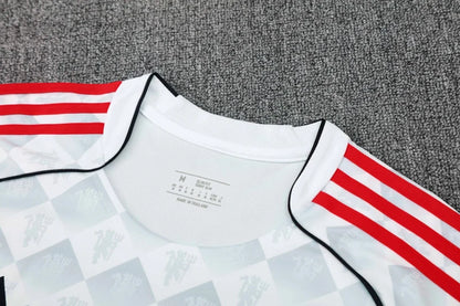 25-26 season Manchester United F.C. Training clothes suit Short sleeve - Fan version