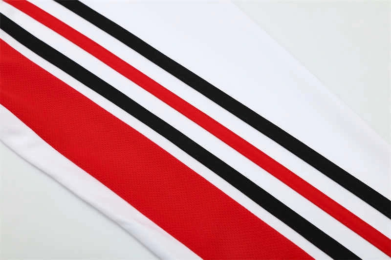 03-04 season A.C. Milan white Half pull training suit