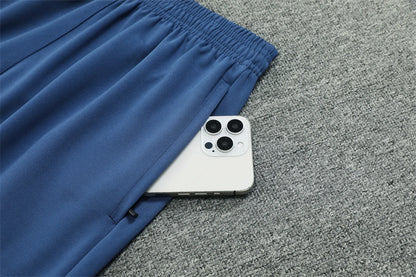 24-25 Manchester City F.C. navy blue Training suit set