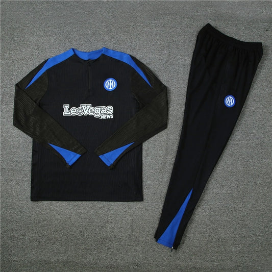 24-25 F.C. Internazionale Milano black Training suit set Player version