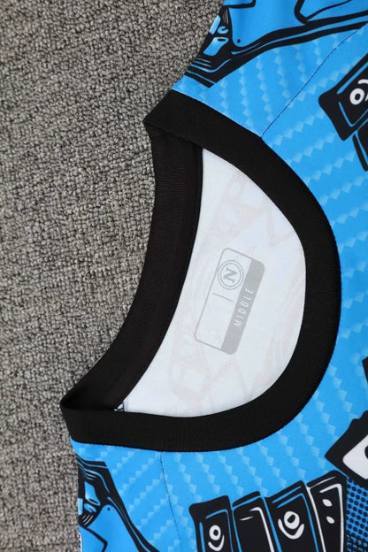 25-26 season S.S.C. Napoli Training clothes suit Short sleeve - Fan version