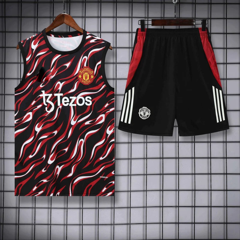 25-26 season Manchester United F.C. Training clothes suit vest - Fan version