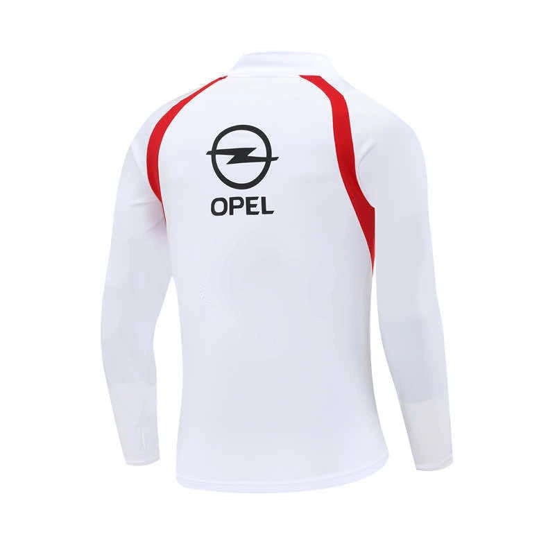 03-04 season A.C. Milan white Half pull training suit