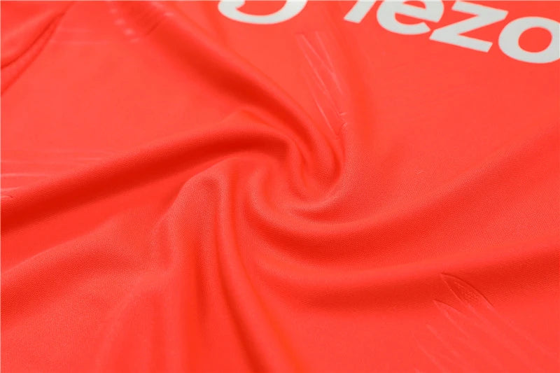 24-25 Manchester United F.C. Orange red Training suit set - Player version