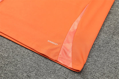 24-25 Manchester United F.C.  orange Training suit set