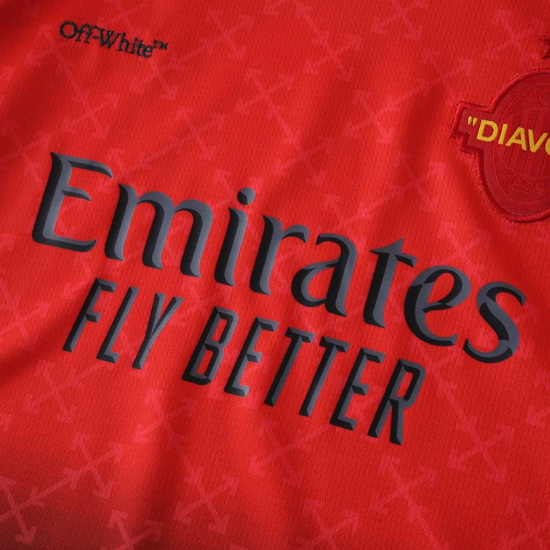 24-25 season A.C. Milan x OFF-WHITE Kids kit