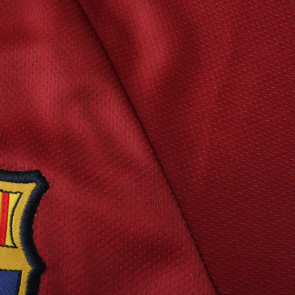 08-09 season Barcelona Home Long Sleeved Champions League Retrò - Fan version