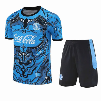 25-26 season S.S.C. Napoli Training clothes suit Short sleeve - Fan version