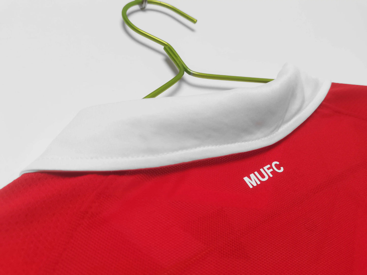 10-11 season Manchester United home Long sleeved Retro - Fan version