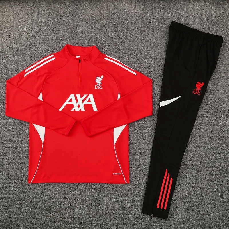 25-26 season Liverpool Half zip training suit - set