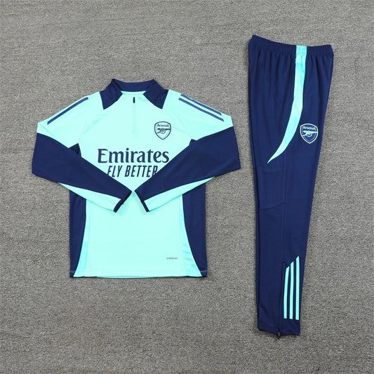 24-25 Arsenal F.C. Lake Blue Training suit set
