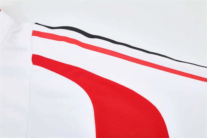 04-05 season A.C. Milan white Half pull training suit