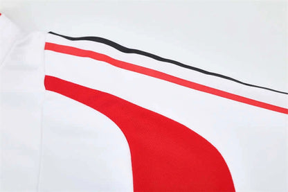 04-05 season A.C. Milan white Half pull training suit