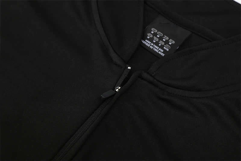 03-04 season A.C. Milan black Half pull training suit