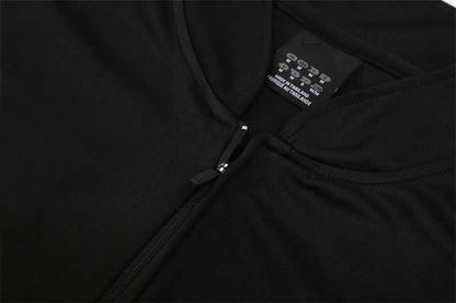 03-04 season A.C. Milan black Half pull training suit