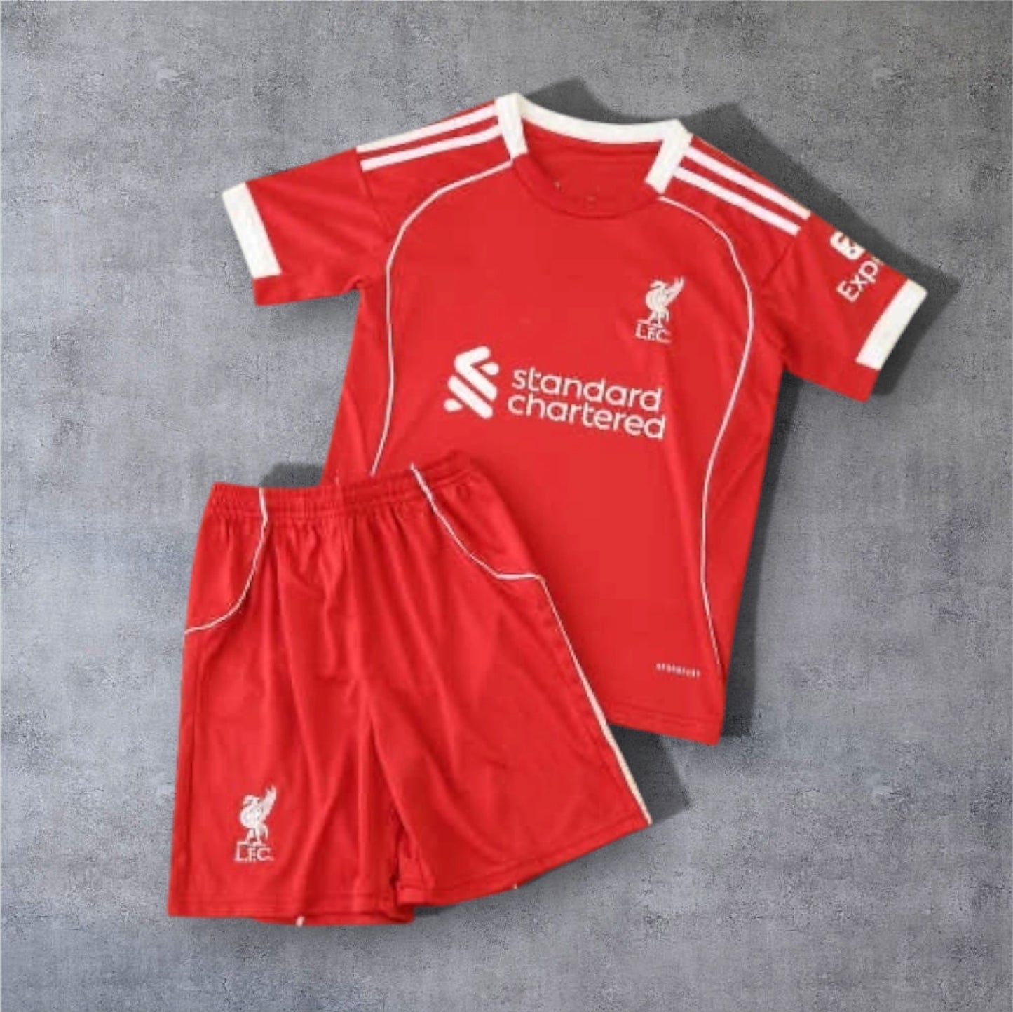 25-26 season Liverpool F.C. home Kids kit