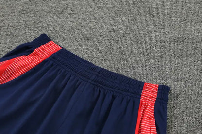 24-25 Manchester United F.C. Training clothes suit Short sleeve Fan version