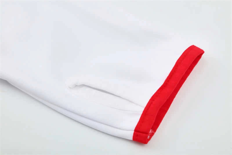 04-05 season A.C. Milan white Half pull training suit