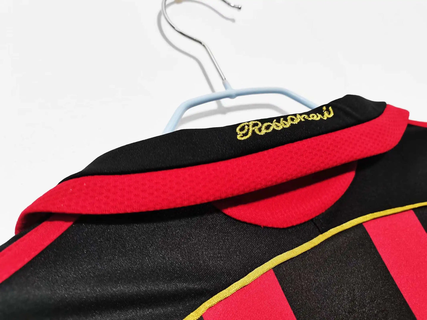 06-07 AC Milan home Long sleeved Retrò Fan version