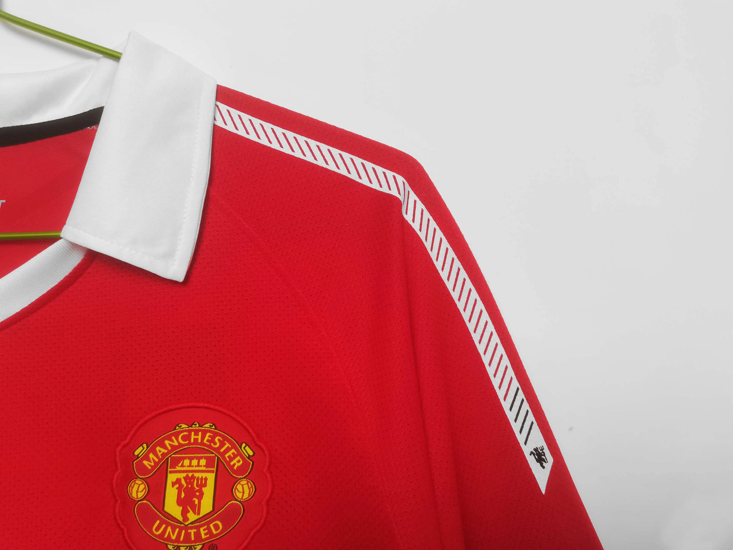 10-11 season Manchester United home Long sleeved Retro - Fan version