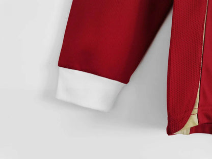 06-07 Manchester United home Long sleeved Retro - Fan version