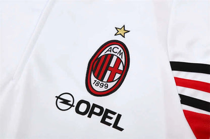 03-04 season A.C. Milan white Half pull training suit