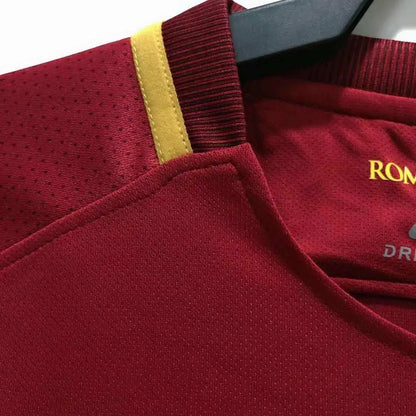 17-18 season Roma Home retro Fan version