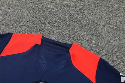 24-25 Manchester United F.C. navy blue Training suit set - Player version