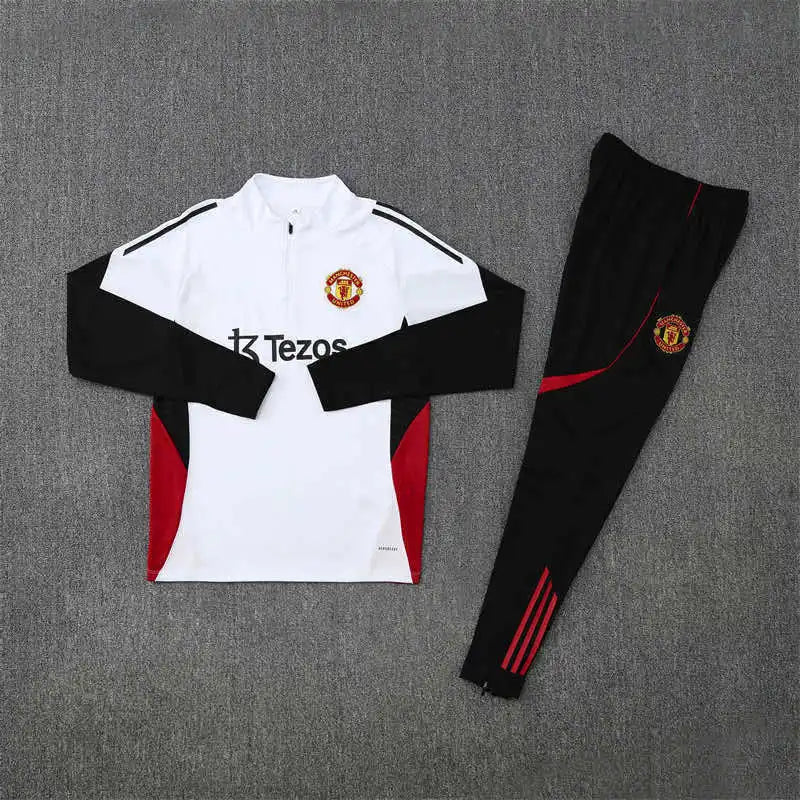 25-26 season Manchester United F.C. - Half zip training suit set