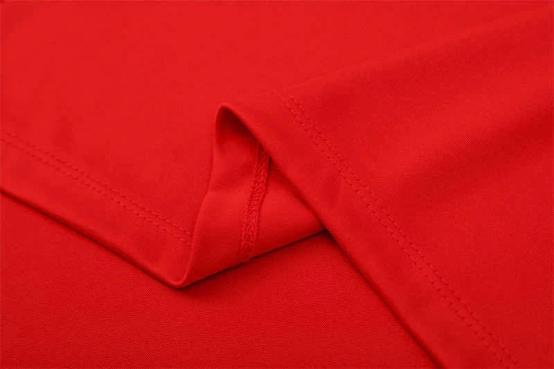 05-06 season A.C. Milan red Half pull training suit