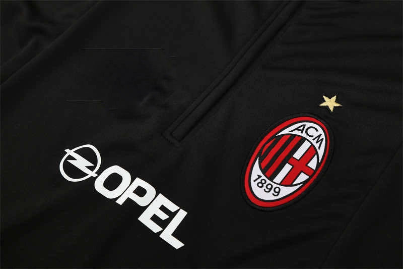04-05 season A.C. Milan black Half pull training suit