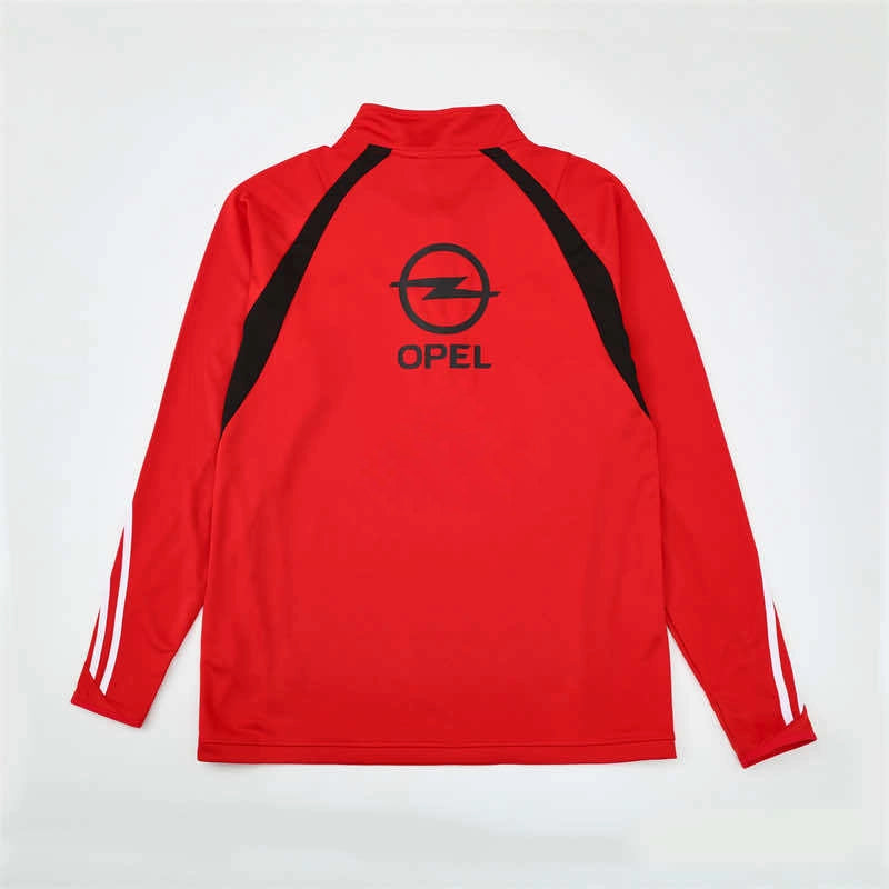 03-04 season A.C. Milan red Half pull training suit
