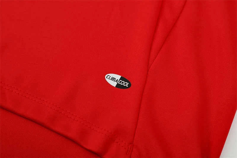 05-06 season A.C. Milan red Half pull training suit