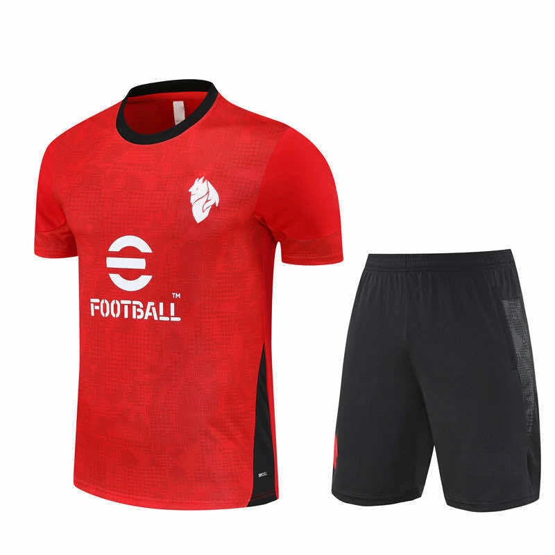 25-26 season A.C. Milan Training clothes suit Short sleeve Fan version