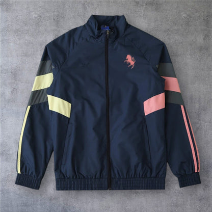 24-25 Juventus F.C. navy blue windbreaker