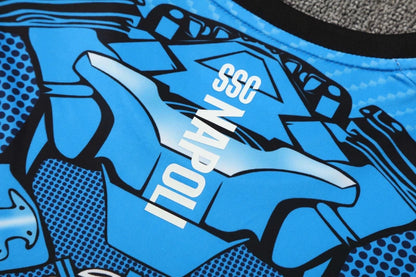 25-26 season S.S.C. Napoli Training clothes suit Short sleeve - Fan version