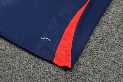 24-25 Manchester United F.C. navy blue Training suit set - Player version