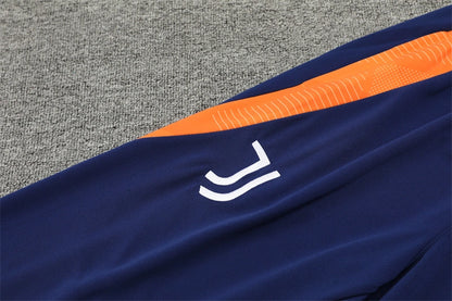 24-25 Juventus F.C. blue Training suit set