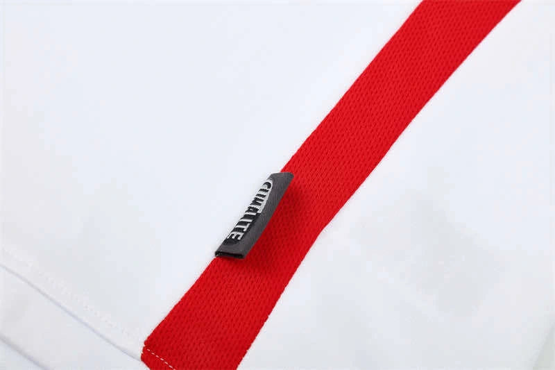 03-04 season A.C. Milan white Half pull training suit