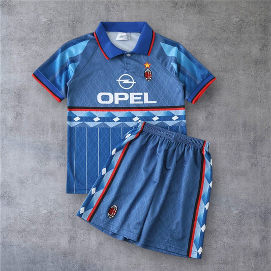 95-96 A.C. Milan away retro Kids kit