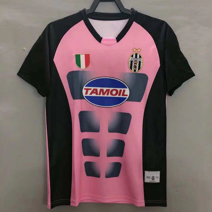 02-03 season Juventus Pink Black retro - Fan version