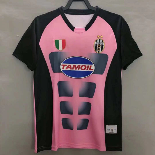 02-03 season Juventus Pink Black retro - Fan version
