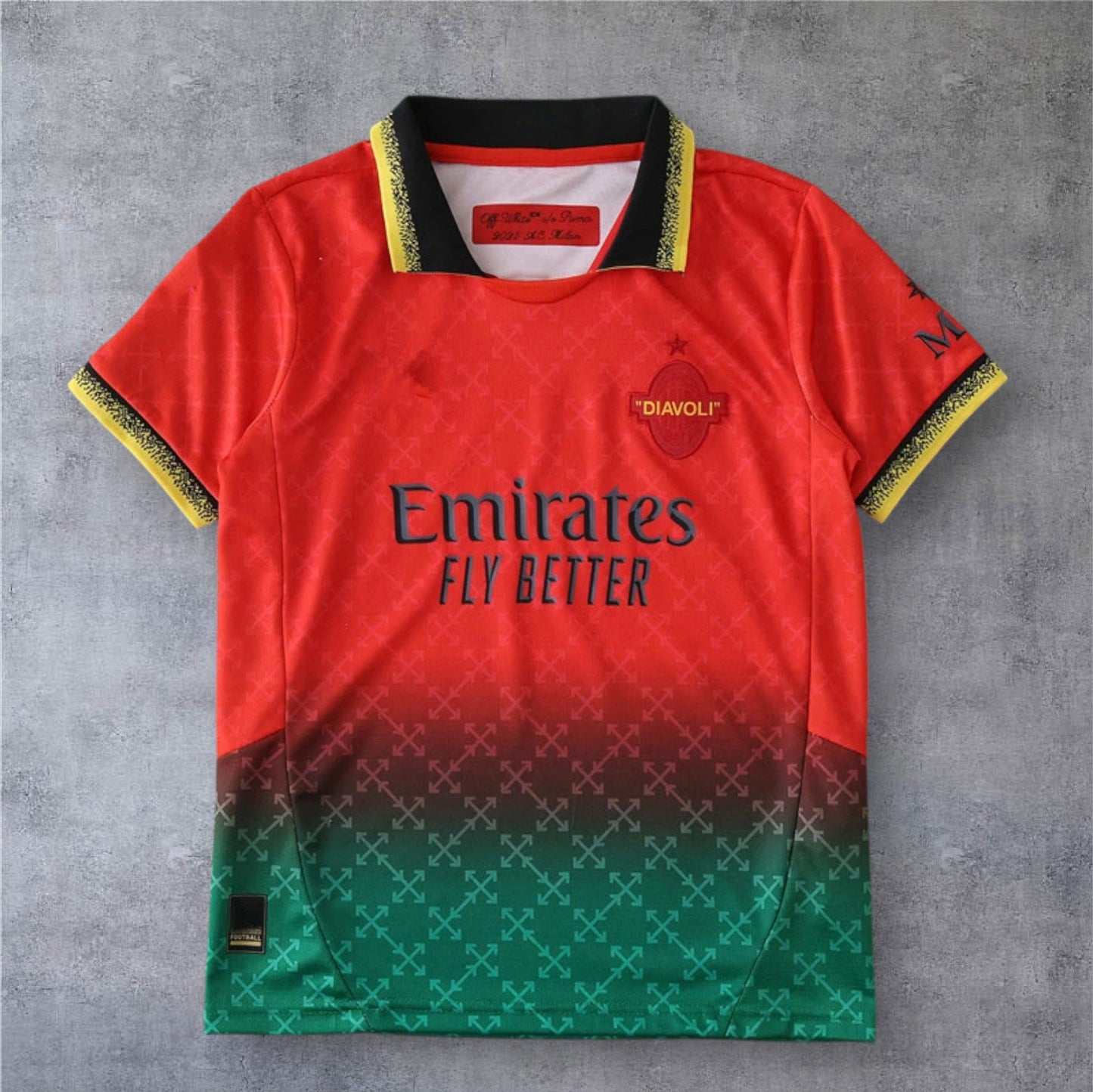 24-25 season A.C. Milan x OFF-WHITE Kids kit