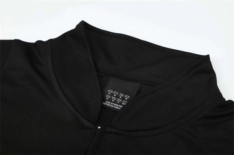 03-04 season A.C. Milan black Half pull training suit