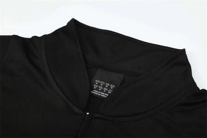 03-04 season A.C. Milan black Half pull training suit