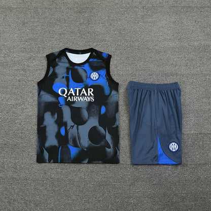 24-25 F.C. Internazionale Milano Training clothes suit vest Fan version